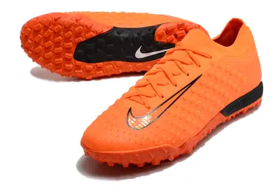 Nike Phantom Ultra Venom TF Astro Turf Soccer Shoes - Orange/Vibrant Orange/Black