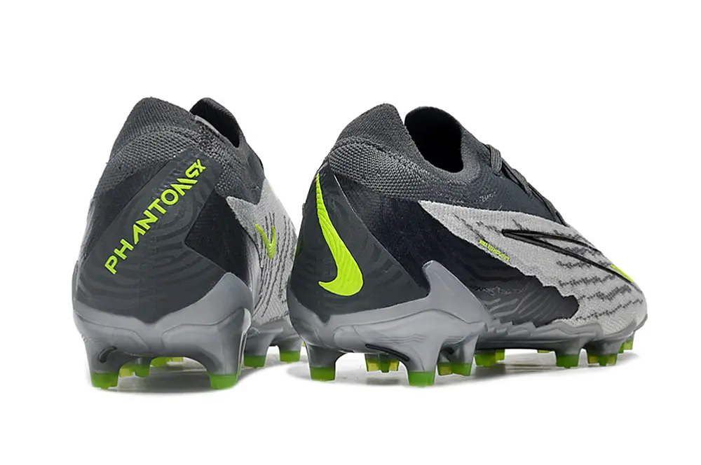 Nike Phantom GX Elite FG - Gray/Neon Green/Charcoal Black