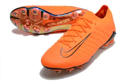 Nike Phantom Ultra Venom FG Firm Ground Soccer Cleats - Orange/Vibrant Orange/Black