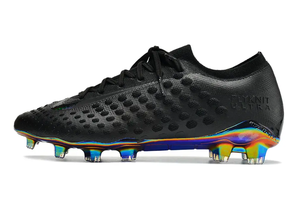 Nike Phantom Ultra Venom FG - Black/Iridescent Blue/Iridescent Green