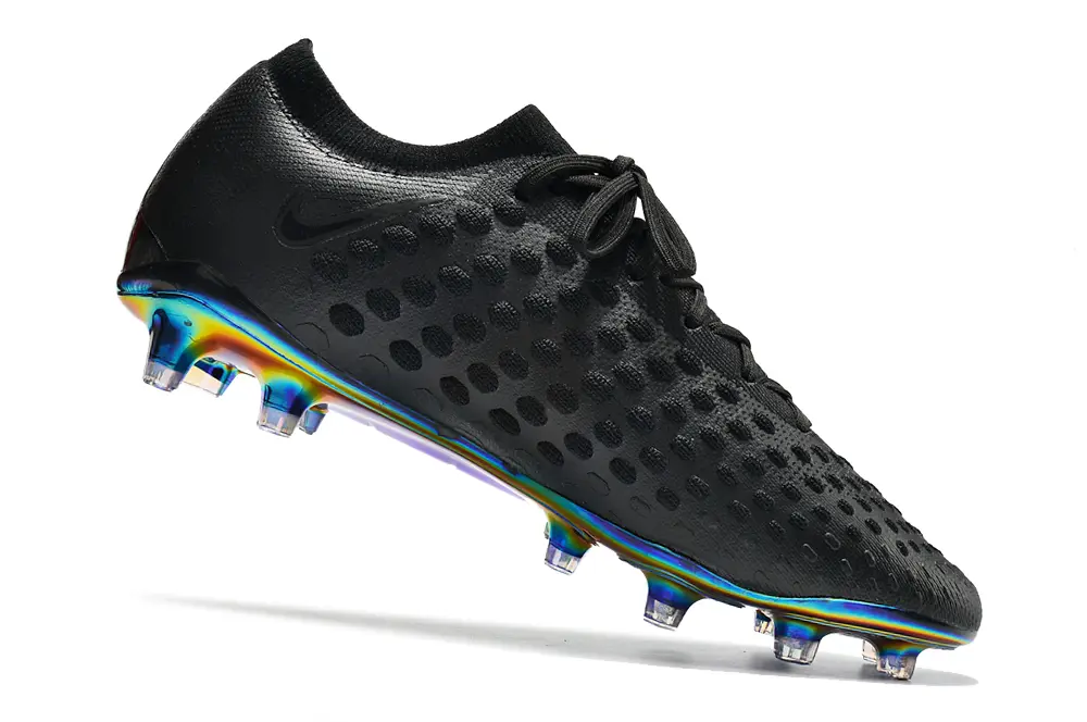Nike Phantom Ultra Venom FG - Black/Iridescent Blue/Iridescent Green