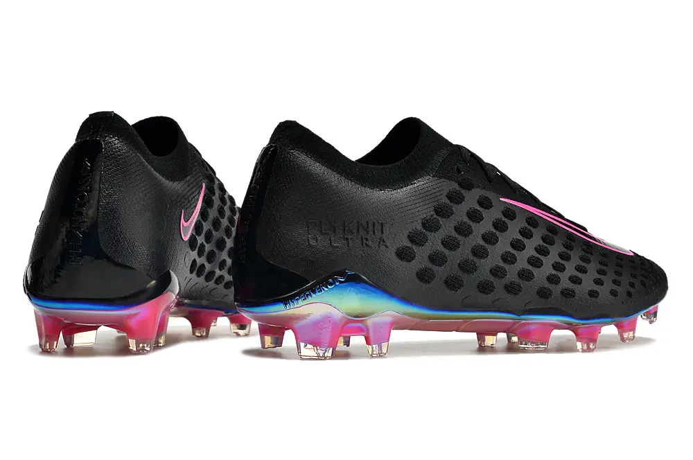 Nike Phantom Ultra Venom FG - Black/Electric Pink/Blue Gradient
