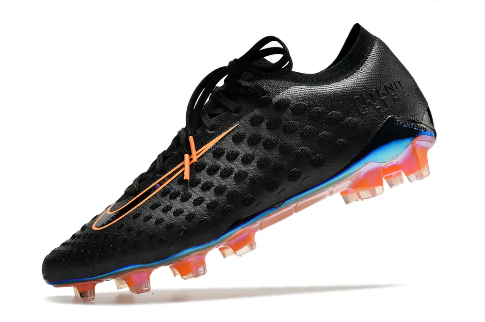 Nike Phantom Ultra Venom FG - Black/Vibrant Orange/Rainbow Reflective
