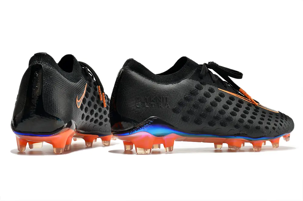 Nike Phantom Ultra Venom FG - Black/Vibrant Orange/Rainbow Reflective