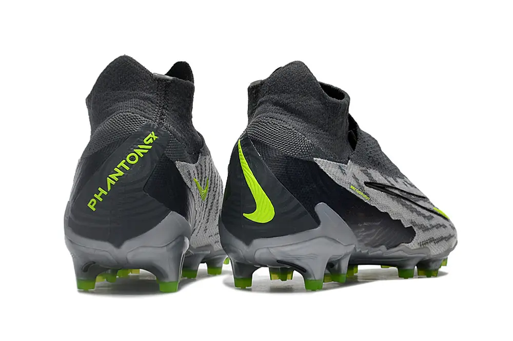 Nike Phantom GX Elite DF FG - Gray/Neon Green/Charcoal Black