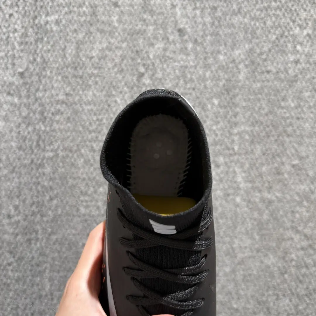 Nike Air Zoom Superfly 10 Elite TF Astro Turf Soccer Shoes - Black/Vibrant Splash/White Accent