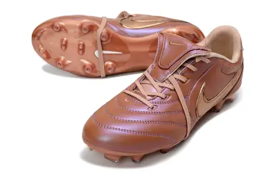 Nike Tiempo Ligera Pro LE FG Firm Ground Soccer Cleats - Brown/Metallic Bronze/Soft Beige