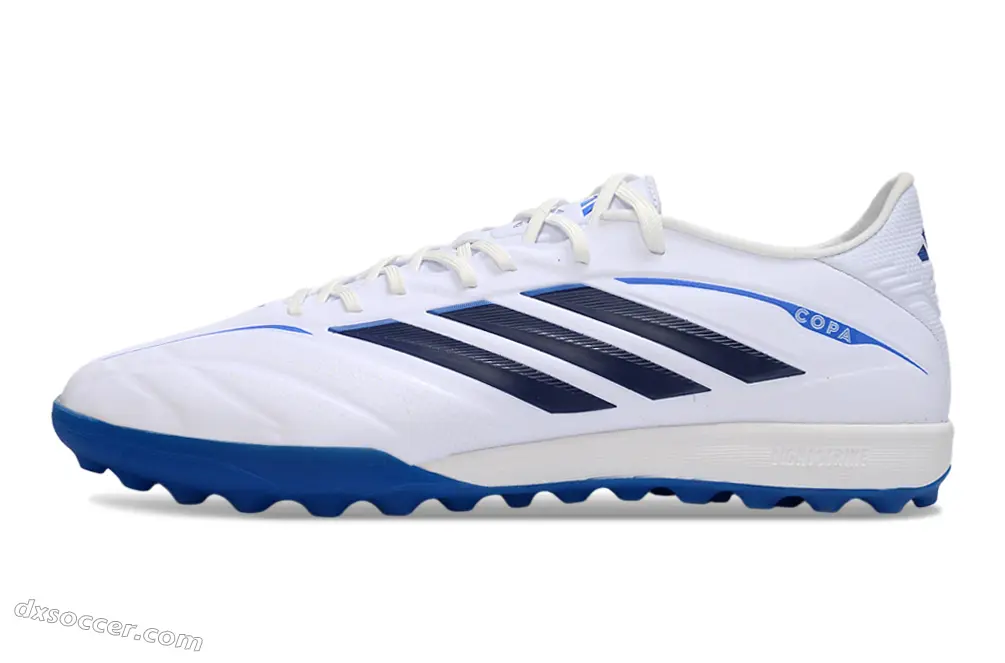 Adidas Copa Gloro 3 TF Astro Turf Soccer Shoes - White/Royal Blue/Shadow Navy