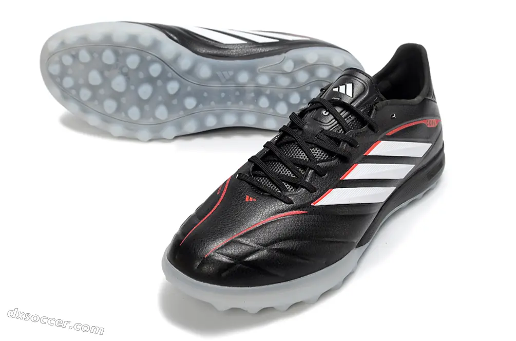 Adidas Copa Gloro 3 TF Astro Turf Soccer Shoes - Black/Crimson Red/White
