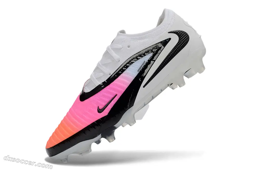 Nike Phantom 6 Low Elite FG Firm Ground Soccer Cleats - Pink/Electric Pink/Crimson Flash