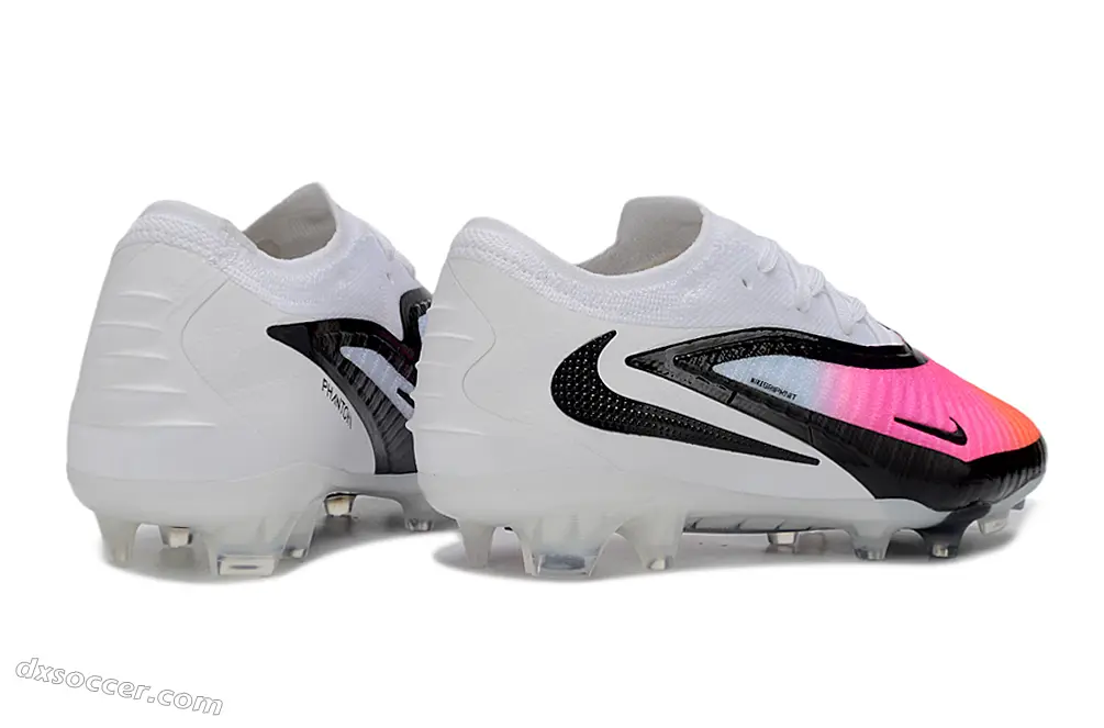 Nike Phantom 6 Low Elite FG Firm Ground Soccer Cleats - Pink/Electric Pink/Crimson Flash