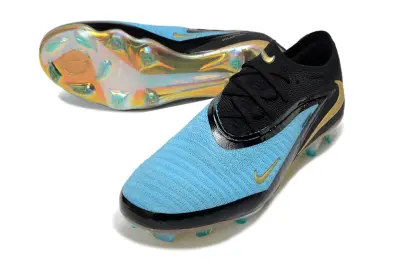 Nike Phantom 6 Low Elite FG Firm Ground Soccer Cleats - Blue/Sky Blue/Black