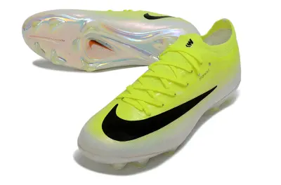 Nike Air Zoom Mercurial Vapor 17 Elite FG Firm Ground Soccer Cleats - Yellow/Black/White