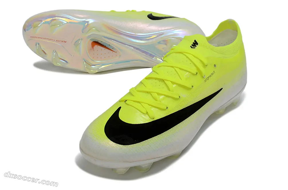 Nike Air Zoom Mercurial Vapor 17 Elite FG Firm Ground Soccer Cleats - Yellow/Black/White