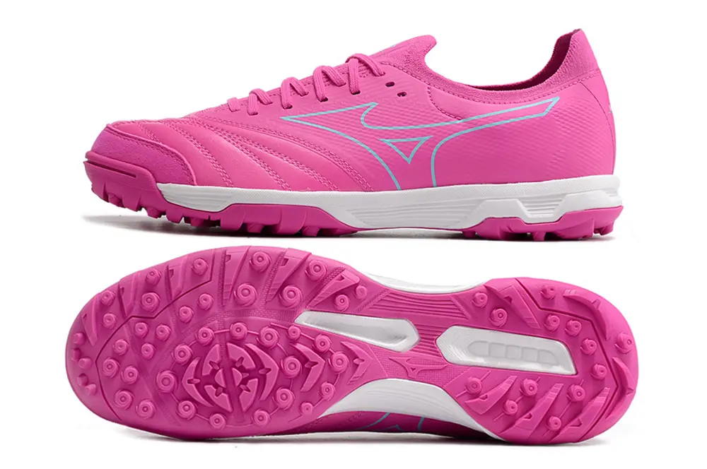 Mizuno Morelia Neo Sala Beta TF - Pink/Fuchsia Burst/Cyan Highlights