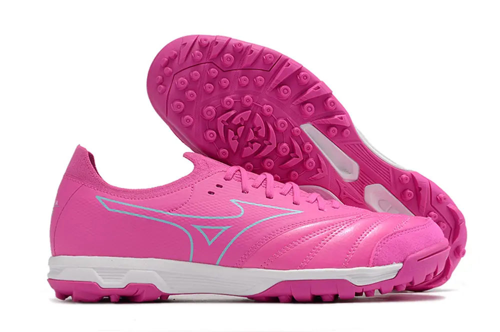 Mizuno Morelia Neo Sala Beta TF - Pink/Fuchsia Burst/Cyan Highlights