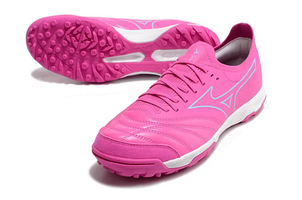 Mizuno Morelia Neo Sala Beta TF - Pink/Fuchsia Burst/Cyan Highlights