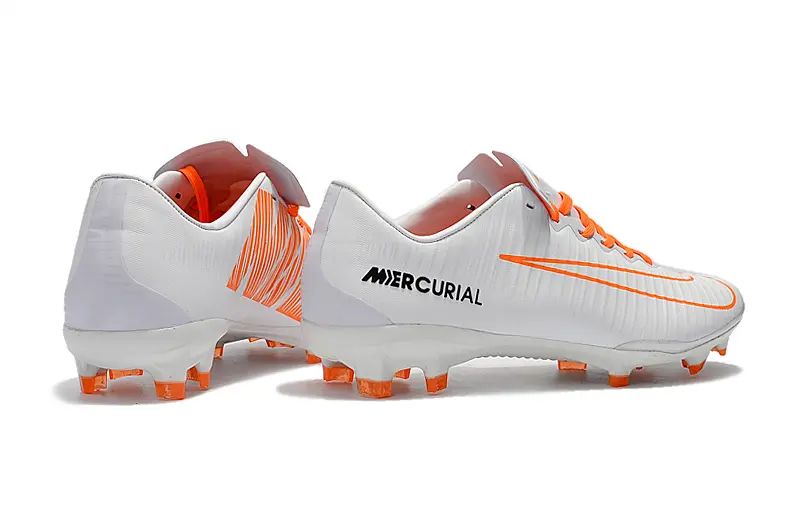 Nike Mercurial Vapor 11 FG - White/Pearl White/Bright Orange