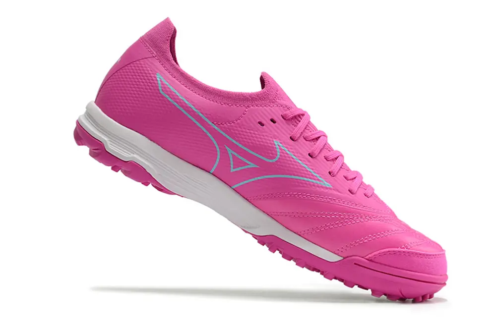 Mizuno Morelia Neo Sala Beta TF - Pink/Fuchsia Burst/Cyan Highlights
