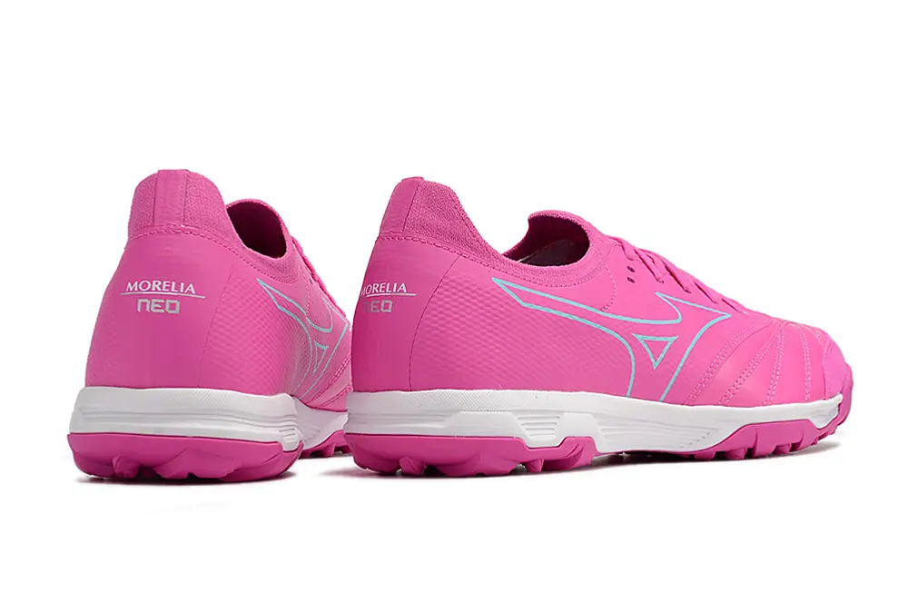 Mizuno Morelia Neo Sala Beta TF - Pink/Fuchsia Burst/Cyan Highlights