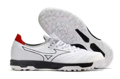 Mizuno Morelia Neo Sala Beta TF - White/Crimson Red/Black