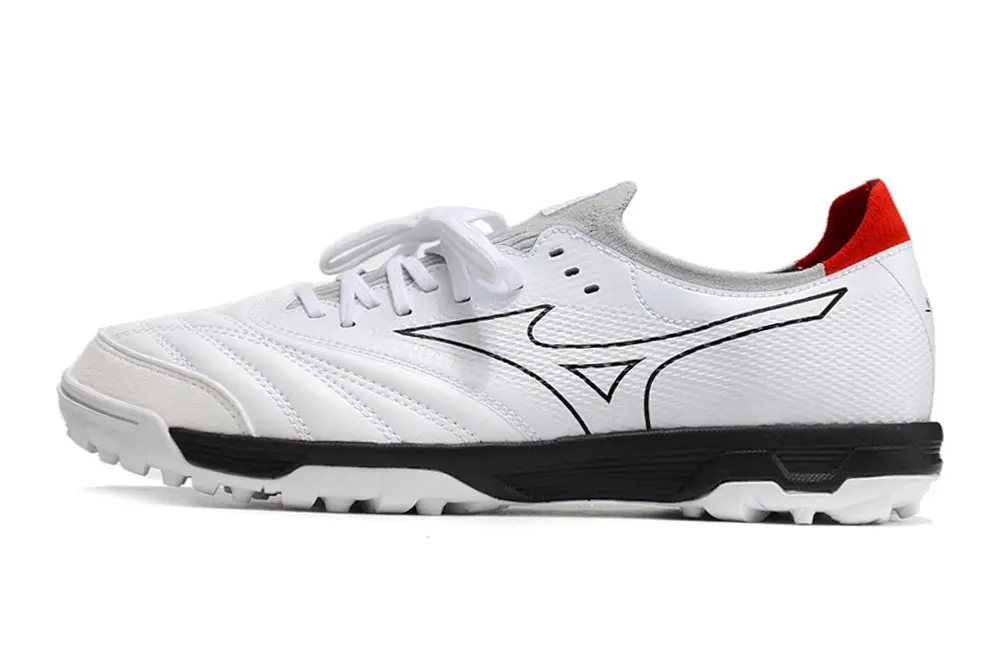 Mizuno Morelia Neo Sala Beta TF - White/Crimson Red/Black