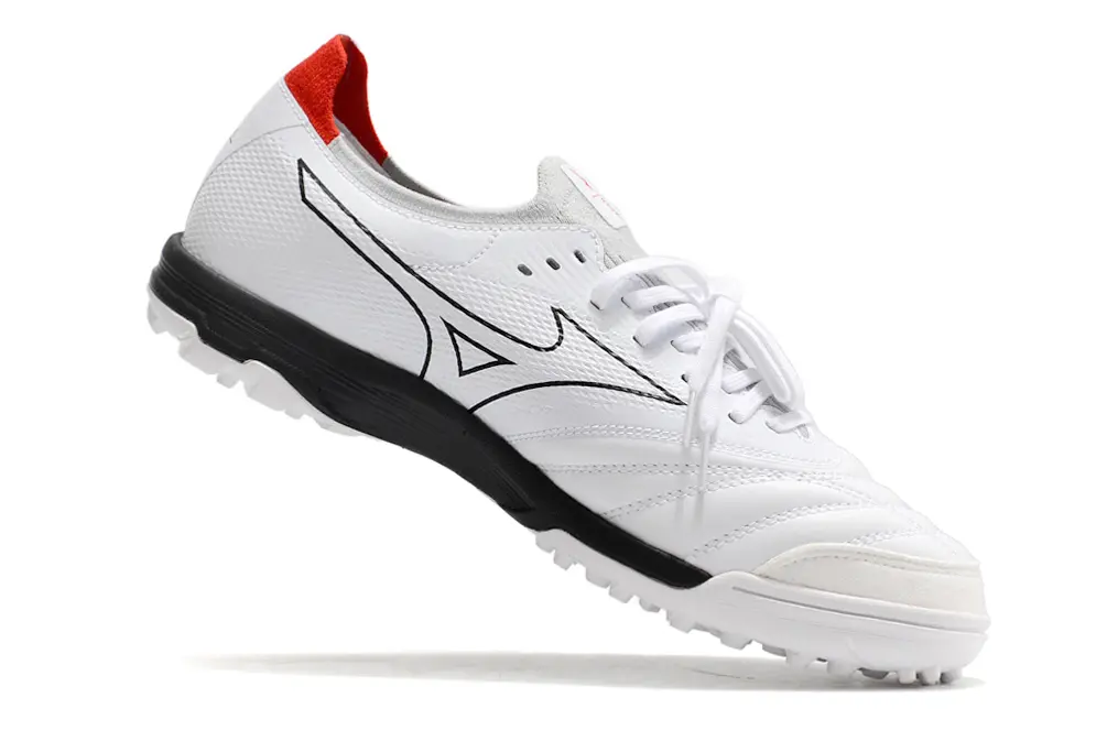 Mizuno Morelia Neo Sala Beta TF - White/Crimson Red/Black