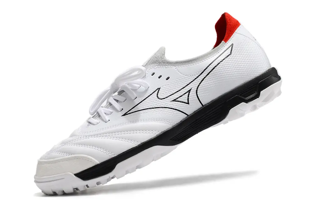 Mizuno Morelia Neo Sala Beta TF - White/Crimson Red/Black