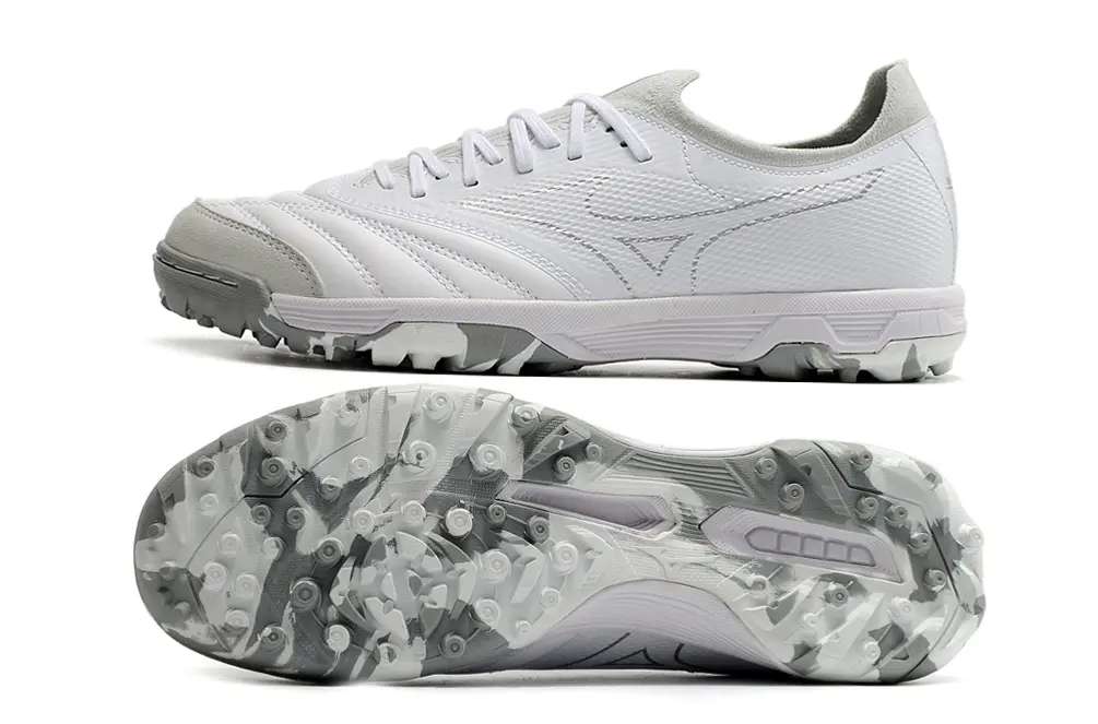 Mizuno Morelia Neo Sala Beta TF - White/Soft Grey/Antique White