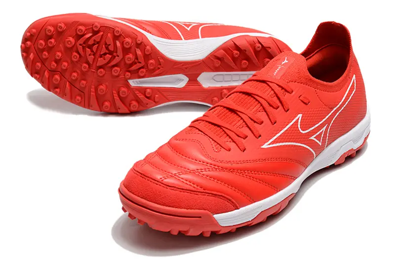 Mizuno Morelia Neo Sala Beta TF - Red/Vibrant Crimson/White Fusion