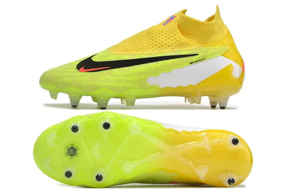 Nike Phantom GX Elite DF SG - Yellow/Bright Neon/Black
