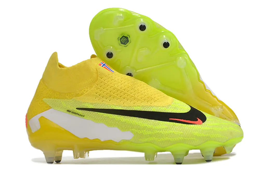 Nike Phantom GX Elite DF SG - Yellow/Bright Neon/Black