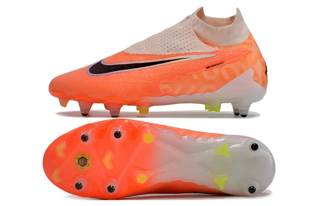 Nike Phantom GX Elite DF SG - Orange/Flamingo Pink/Neon Lime