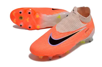 Nike Phantom GX Elite DF SG - Orange/Flamingo Pink/Neon Lime