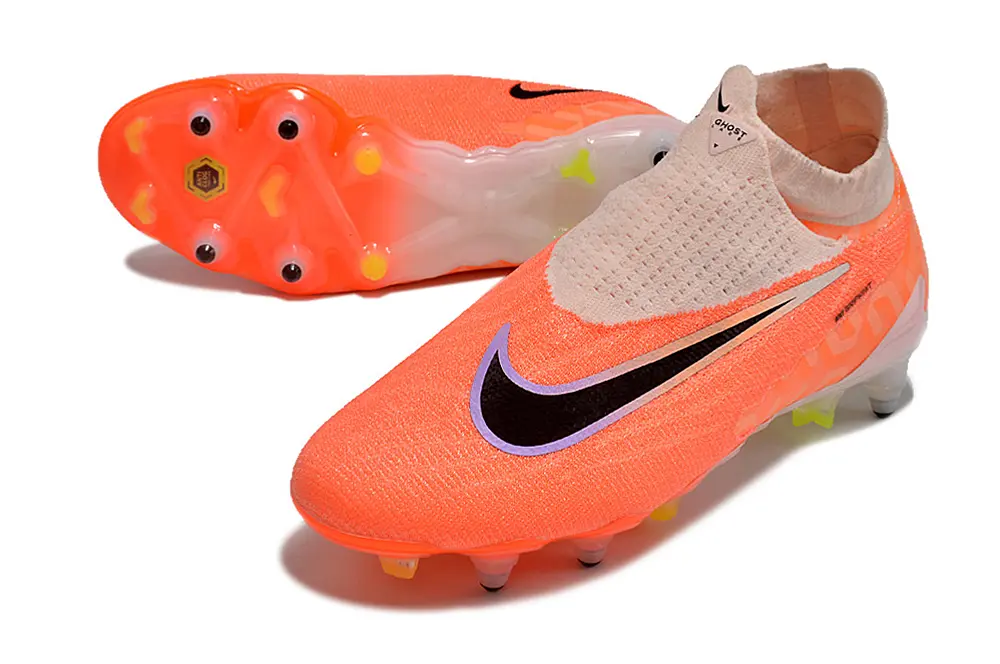 Nike Phantom GX Elite DF SG - Orange/Flamingo Pink/Neon Lime
