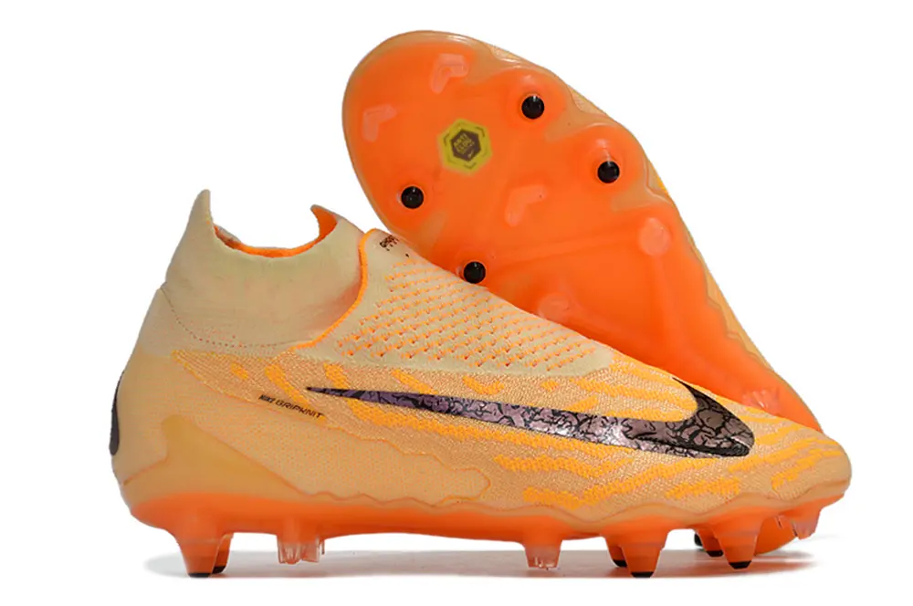 Nike Phantom GX Elite DF SG - Yellow/Bright Yellow/Neon Orange