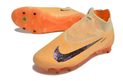 Nike Phantom GX Elite DF SG - Yellow/Bright Yellow/Neon Orange