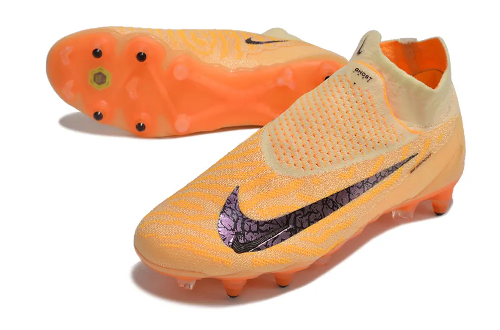 Nike Phantom GX Elite DF SG - Yellow/Bright Yellow/Neon Orange