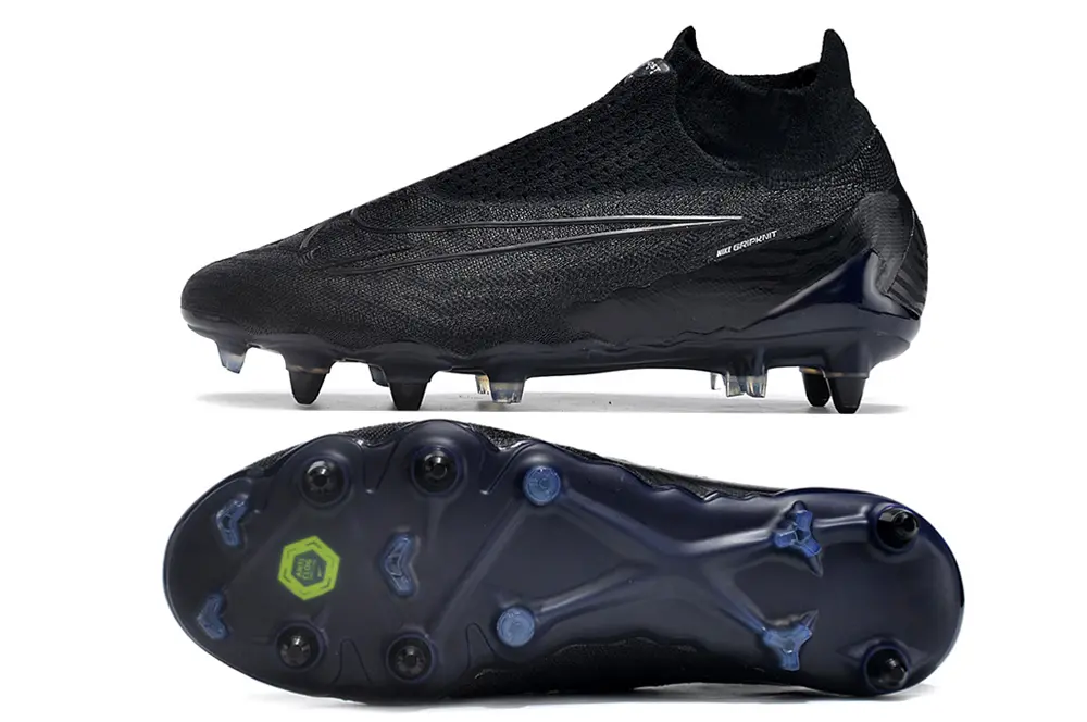 Nike Phantom GX Elite DF SG - Black/Midnight Black/Steel Gray