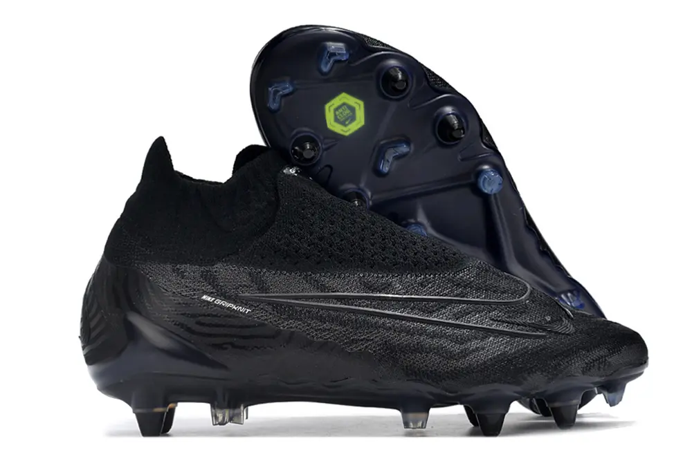 Nike Phantom GX Elite DF SG - Black/Midnight Black/Steel Gray