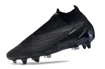 Nike Phantom GX Elite DF SG - Black/Midnight Black/Steel Gray