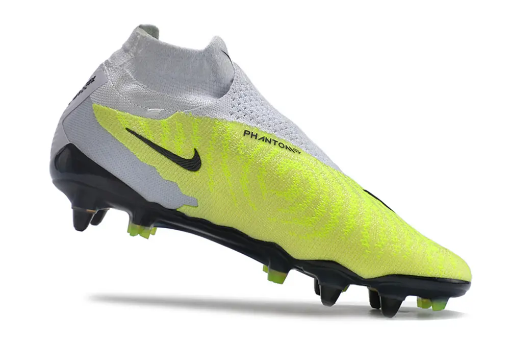Nike Phantom GX Elite DF SG - Yellow/Vibrant Lime/Steel Gray