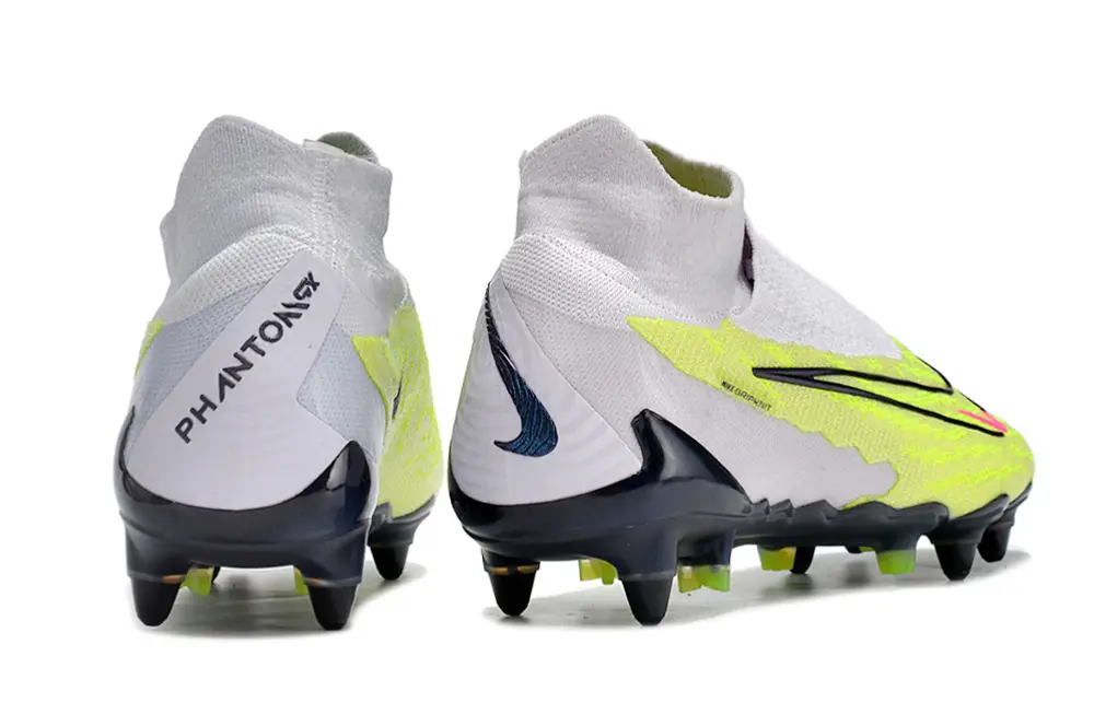 Nike Phantom GX Elite DF SG - Yellow/Vibrant Lime/Steel Gray