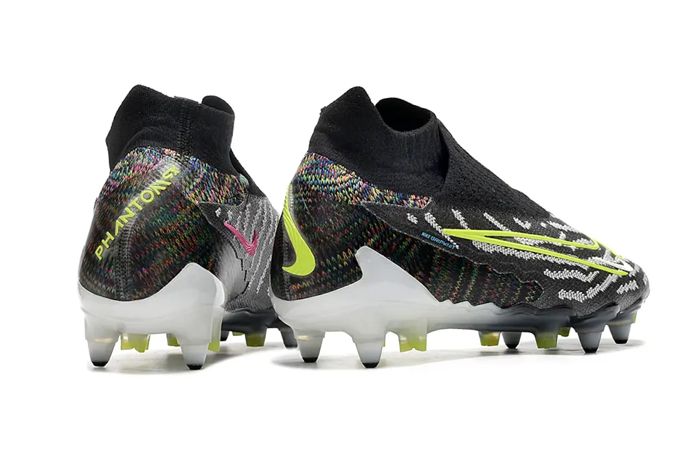 Nike Phantom GX Elite DF SG - Black/Neon Green/Gray