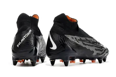 Nike Phantom GX Elite DF SG - Black/Charcoal Grey/Neon Orange