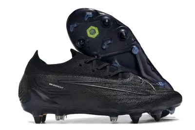 Nike Phantom GX Elite SG - Black/Midnight Black/Onyx Shadow