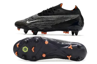 Nike Phantom GX Elite SG - Black/Dark Charcoal/Neon Orange