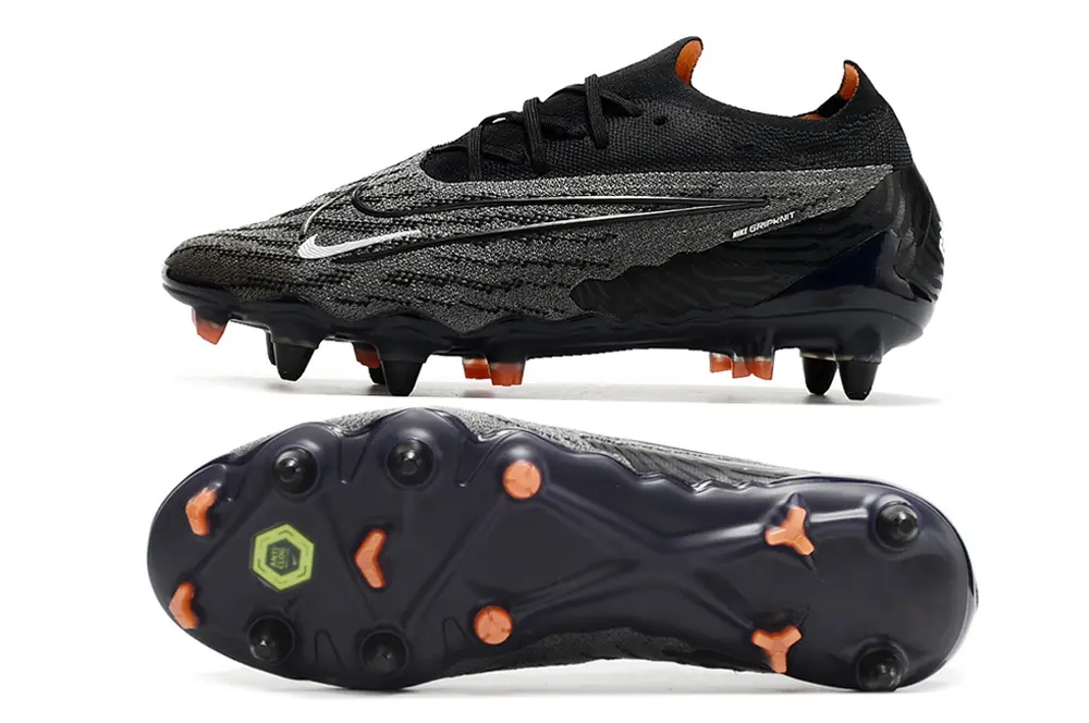 Nike Phantom GX Elite SG - Black/Dark Charcoal/Neon Orange