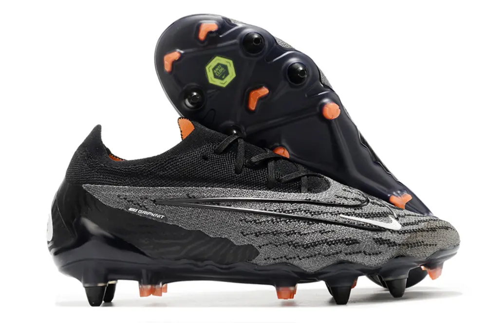 Nike Phantom GX Elite SG - Black/Dark Charcoal/Neon Orange