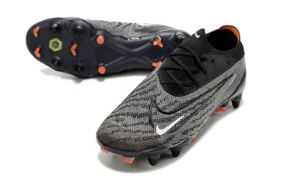 Nike Phantom GX Elite SG - Black/Dark Charcoal/Neon Orange